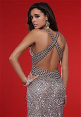 2012 BG Haute Prom Dresses E01017.  Available in Black, Platinum